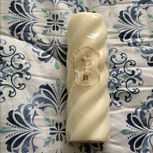 Scented Rope Pillar Candle